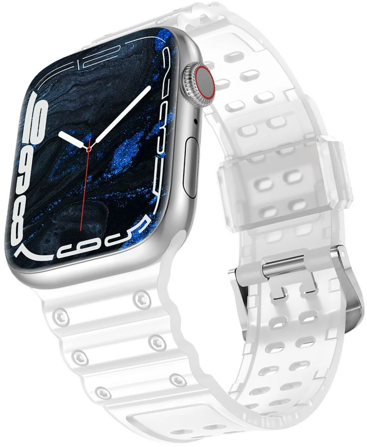 Hurtel Apyrankė Triple Protection Apple Watch SE apyrankė, 9, 8, 7, 6, 5, 4, 3, 2, 1 (41, 40, 38 mm) mėlynos spalvos
