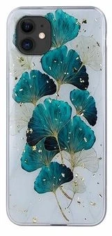 iLike TelForceone Auksu puoštas "Gold Glam" dėklas, skirtas iPhone 11 leaves