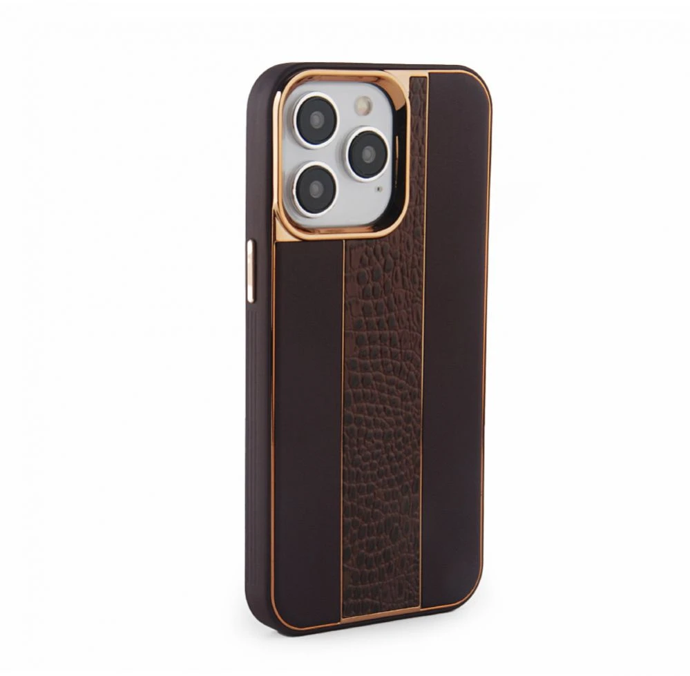 iLike Back Cover Apple iPhone 15 Pro Odinis dėklas Customized Brown (ILIAPP15PLCCBR)