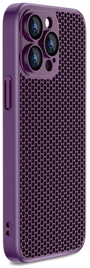 iLike Tył pokrowca Apple iPhone 15 Pro Max Dėklas PC Violetinė ILIAPP15PMPCP