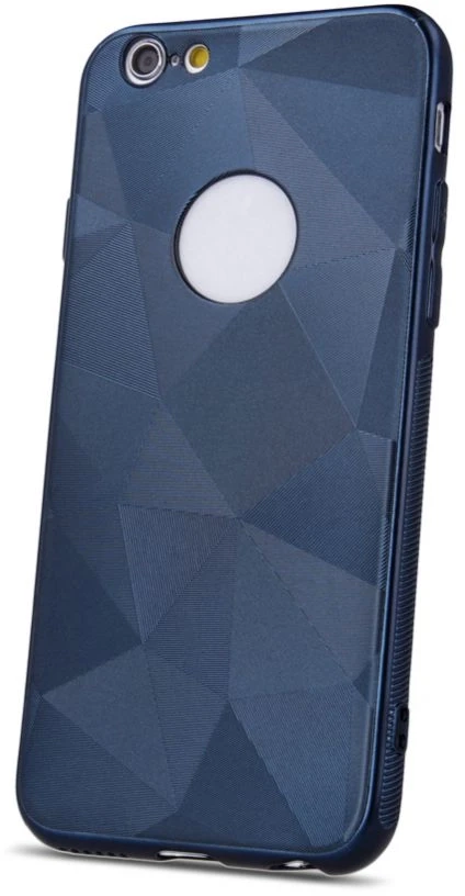 iLike galinis dangtelis Apple iPhone XR geometrinis blizgus dėklas Mėlyna IIPXRGSCBLU