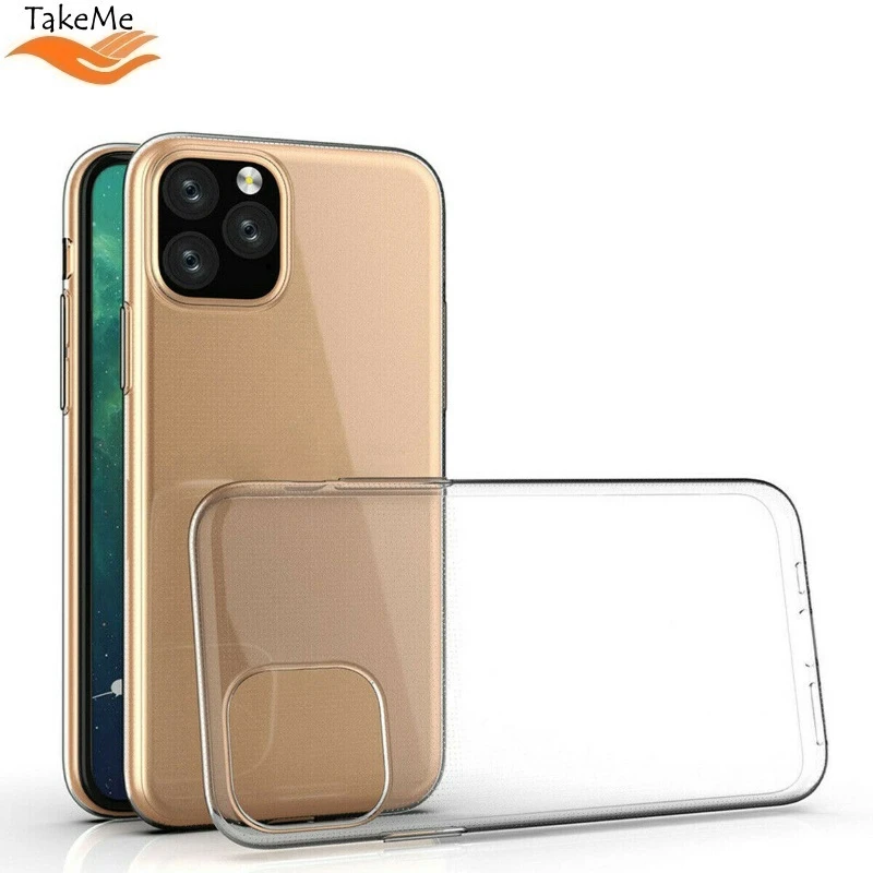 Pferd TakeMe Ultra Slim 0,5 mm galinis dėklas Apple iPhone 11 Pro (5,8") skaidrus