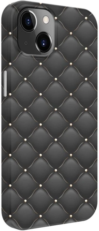 „iLike Apple iPhone 14“ galinis dėklas, baltas, pritaikytas spausdinimo dizainui, pilkas, ILIAP14WCG