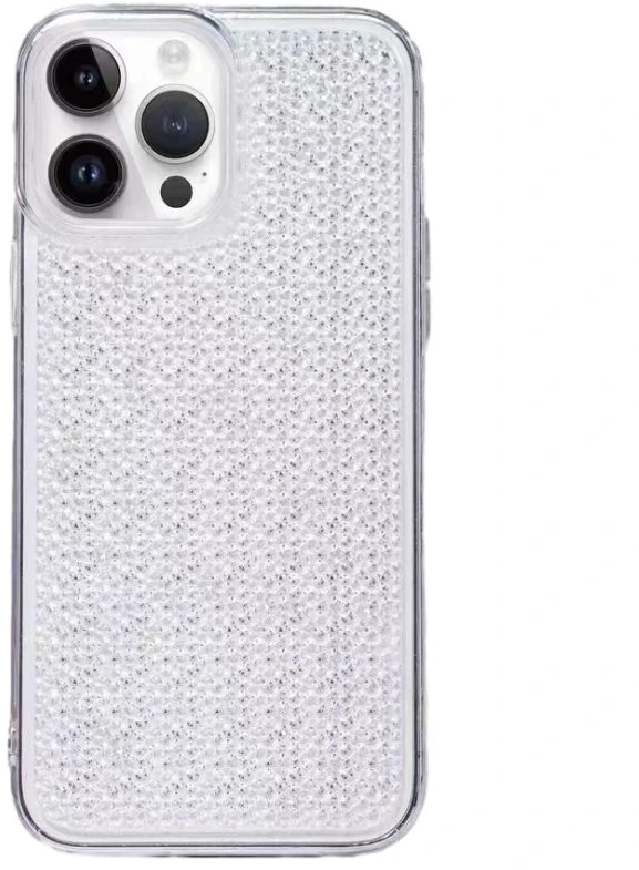 „iLike“ galinis dangtelis Apple iPhone 14 Pro silikoninis dėklas, blizgus, skaidrus, ILIAPP14PSST