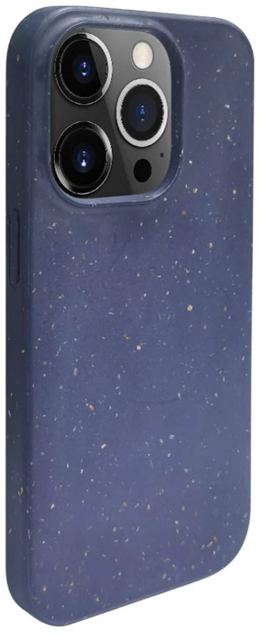 iLike Apple iPhone 13 Pro Max silikoninis plastikinis dėklas su galiniu dangteliu Eco* spausdintu dizainu Mėlyna [prekės kodas] ILIAP137EBWB