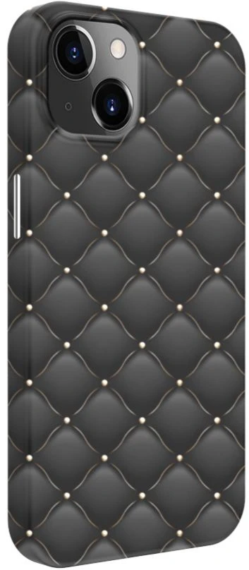 „iLike Apple iPhone 14“ galinis dėklas, baltas, pritaikytas spausdinimo dizainui, pilkas, ILIAP14WCG