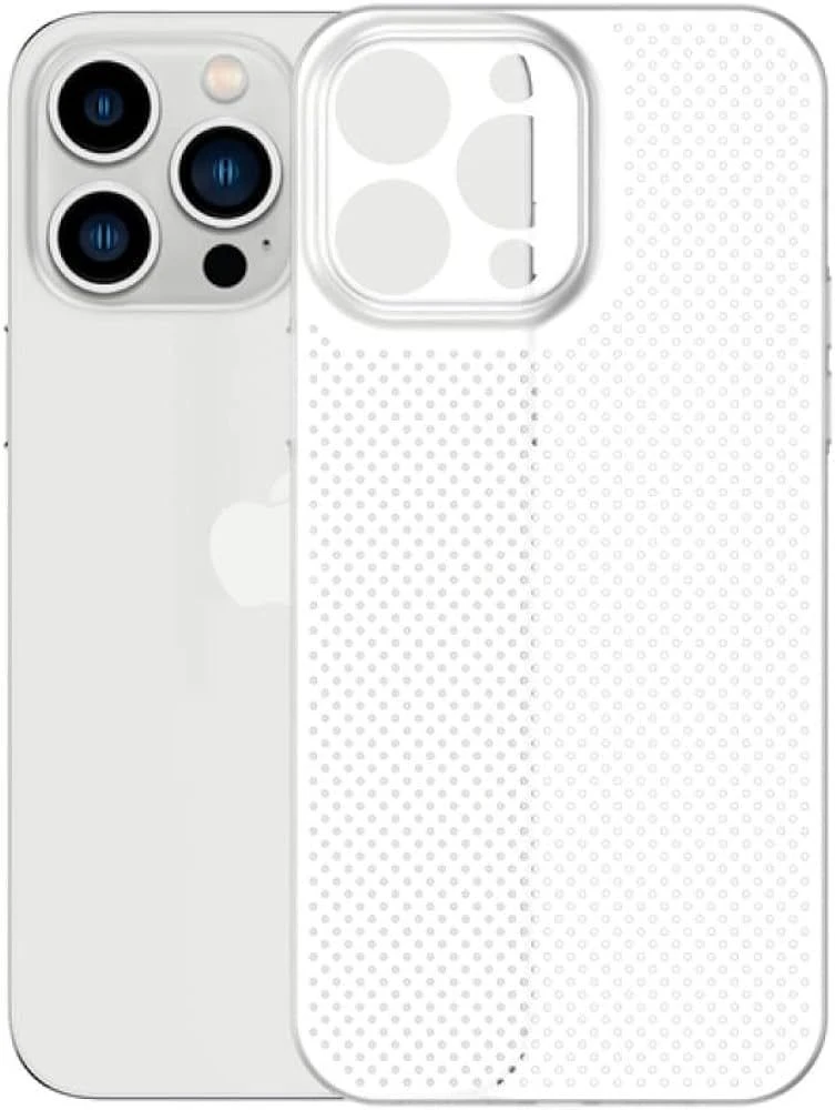 iLike galinis dangtelis Apple iPhone 13 Net kompiuterio dėklas Baltas ILIAPP13WCP