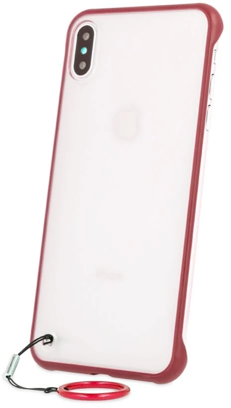 Dėklas iLike Apple iPhone XR frameless case Raudona