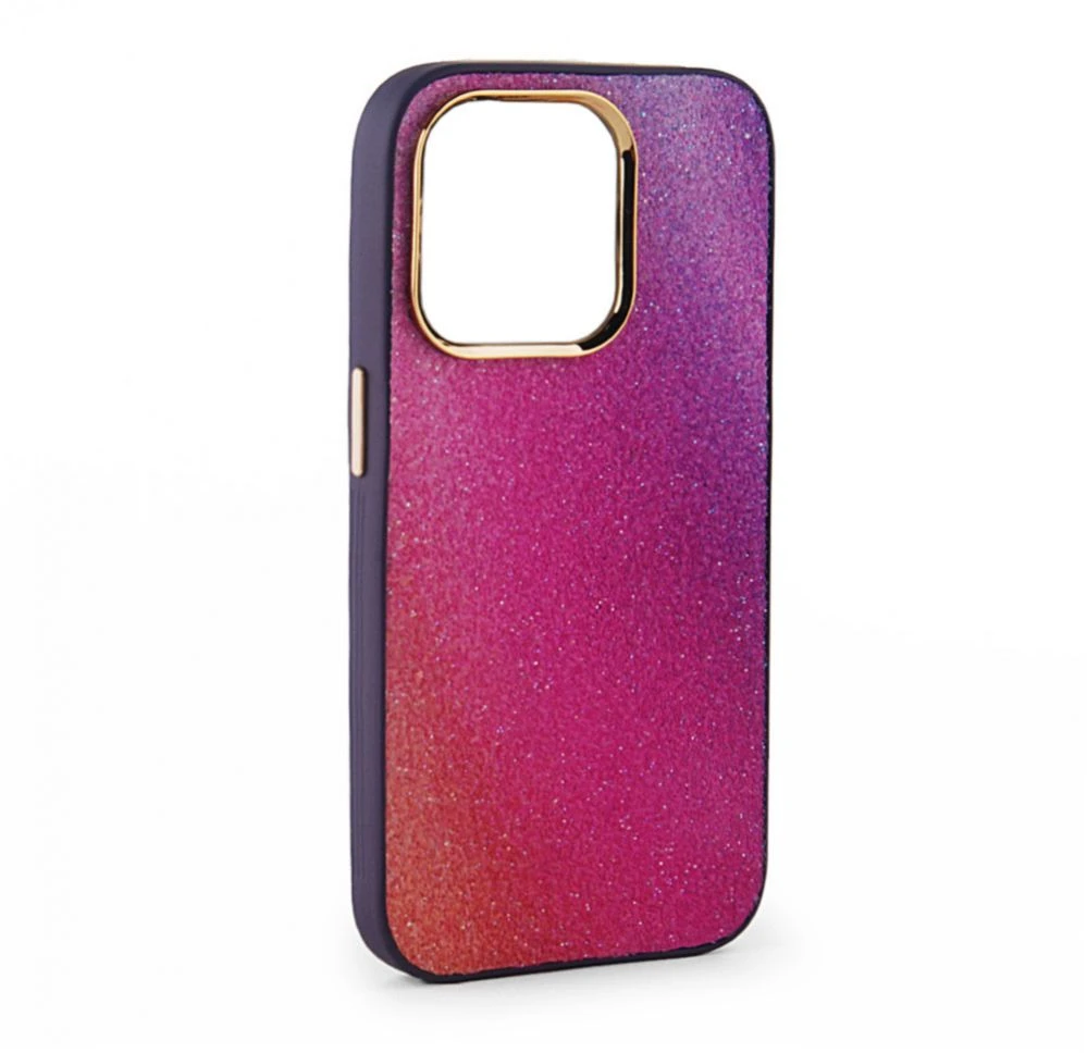 „iLike Apple iPhone 15“ spausdinimo „Desire“ pritaikytas deimantinis dėklas violetinė ILIAPP15PDDP