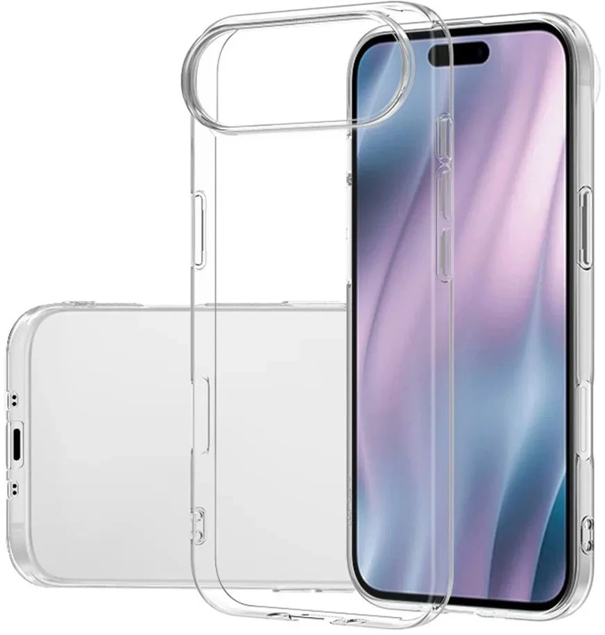 TFO „Telforceone Slim 2 mm Box“ dėklas, skirtas „iPhone 17 Air 6,6“; skaidrus