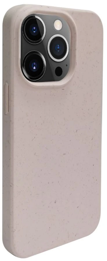 Dėklas iLike Tył etui Apple iPhone 14 Pro Max Silicone plastikas case Eco* Print Design rusvai gelsvas ILIAP147EBWBE