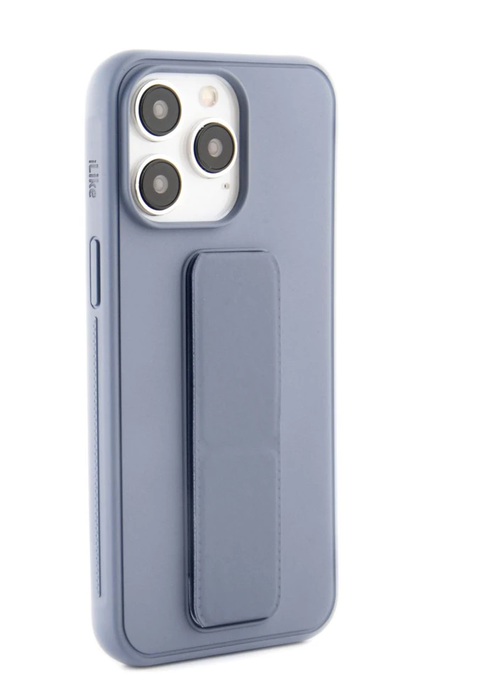 iLike Tylny pokrowiec Apple iPhone 14 Pro Silikoninis dėklas with stand Violetinė (ILIAPP14PSWSP)