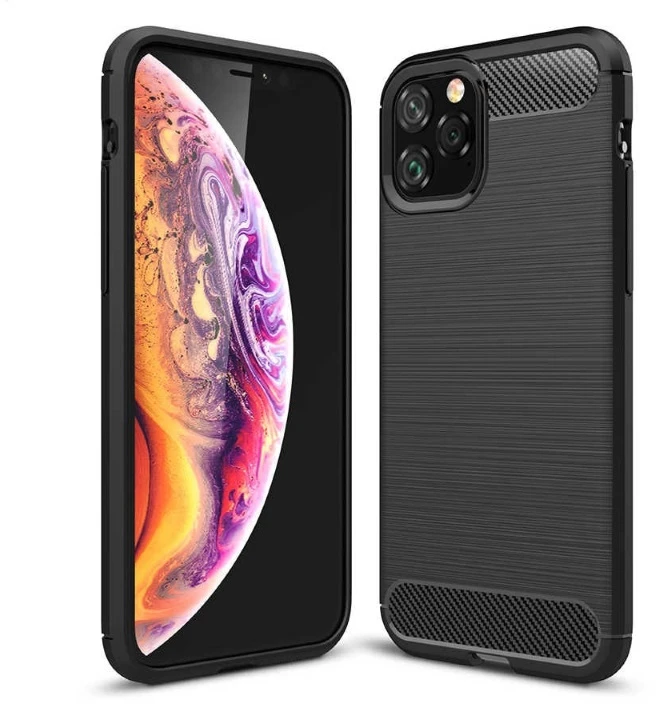 Pferd iLike Dėklas na telefonas Galinis dangtelis Apple iPhone 11 Silikoninis dėklas Juodas