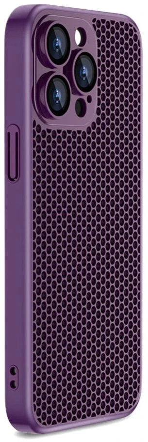 iLike galinis dangtelis Apple iPhone 15 Net kompiuterio dėklas Violetinė ILIAPP15PCP