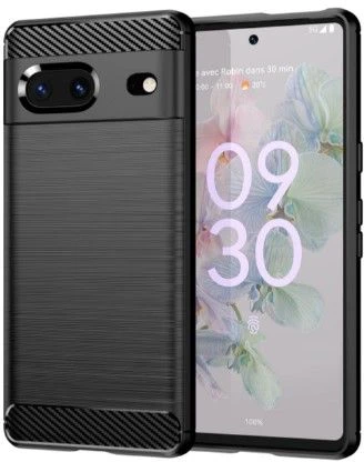 „iLike“ galinis dėklas, lankstus „Google Pixel 7 Pro“ dėklas, Juodas [prekės kodas: ]