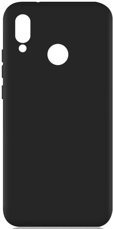 Dėklas iLike Tylne etui Huawei Huawei Y6 Matt TPU case Juodas (GSM041987)