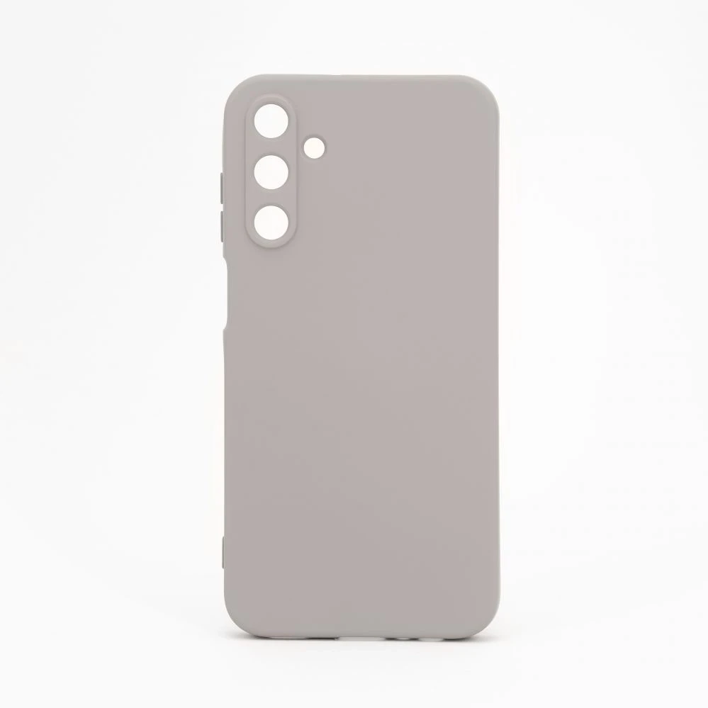 „iLike“ galinis dangtelis „Samsung Galaxy A15“ nano silikoninis dėklas, Sidabrinis, ILISAMA15NSS