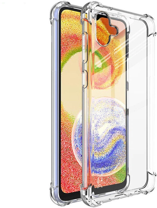 Pferd TakeMe Anti-Shock Extra Protection 0,5 mm Galinio dangtelio dėklas Samsung Galaxy A04 (A045F) Skaidrus