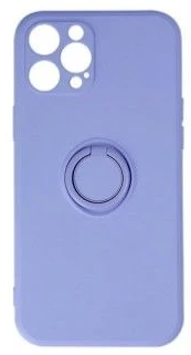 iLike TelForceone Finger Grip dėklas skirtas Samsung Galaxy A14 4G / A14 5G, violetinis