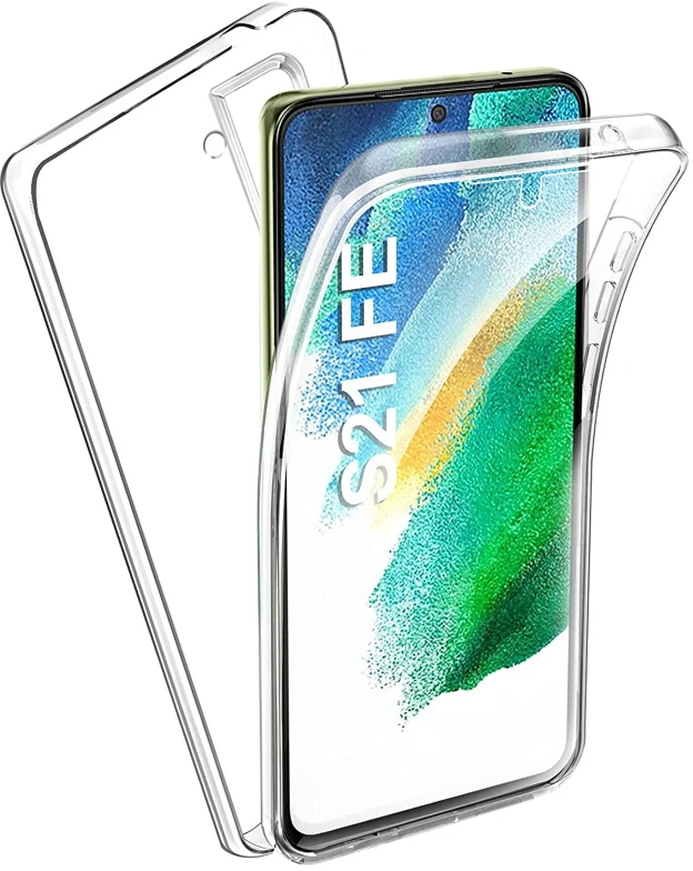 TakeMe Ultra Slim 0,3 mm galinis dėklas Samsung Galaxy S21 FE (G990B) skaidrus