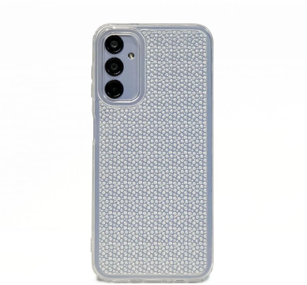 Dėklas iLike Tylny pokrowiec Samsung Galaxy A34 5G Silicone case Shine Transparent ILISAMA34SST