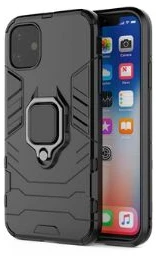 Fusion Accessories Topt Ring Armor dėklas skirtas Samsung Galaxy A14 4G/5G juodos spalvos