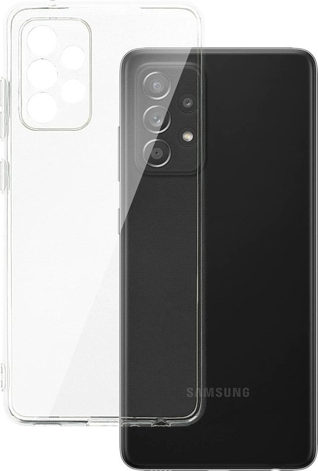 Fusion Accessories Nugarinis dėklas 2 mm Perfect, skirtas Samsung Galaxy A52/A52S TRANSPARENT