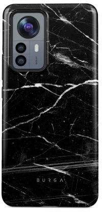 Dėklas „iLike Xiaomi 12/12X Burga Noir Origin“ tvirtas galinis dangtelis