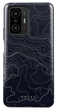 Dėklas „iLike Xiaomi Mi 11 Lite 5G NE/Lite/Lite 5G Burga Drifting Shores“ galinis dangtelis – tvirtas linijinis piešinys