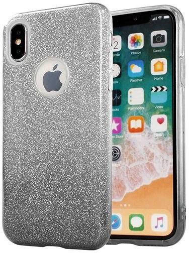 iLike Xiaomi Redmi Note 8 galinis dangtelis / Redmi Note 8 2021 BLING galinis dėklas Juodas (IXRN8BBCBLA)
