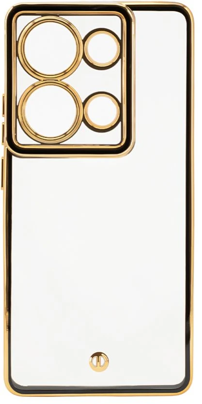 Dėklas iLike Tylna pokrywa Xiaomi Redmi Note 13 Pro 5G TPU+PC With Camera Protective Transparent Juodas (ILIXIARN13P5TCPTB)