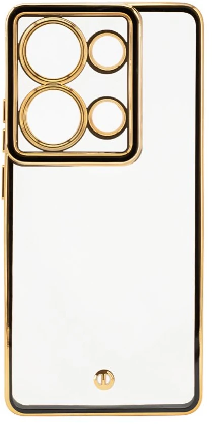 Dėklas iLike Tylna pokrywa Xiaomi Redmi Note 13 Pro 5G TPU+PC With Camera Protective Transparent Juodas (ILIXIARN13P5TCPTB)