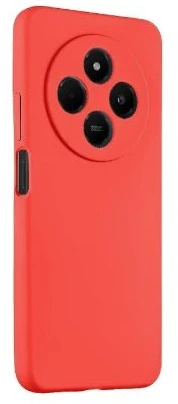 TFO Telforceone silikoninis dėklas, skirtas Xiaomi Redmi 14C 4G/ 14C 5G / Redmi A4 / POCO C75, raudonas
