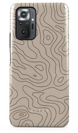 Dėklas „iLike Xiaomi Redmi Note 10 Pro Burga Wild Terrain“ tvirtas galinis dangtelis