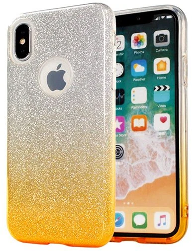 „iLike Xiaomi“ galinis dėklas „Xiaomi Redmi Note 8 / Redmi Note 8 2021 BLING“ galinis dėklas auksinis IXRN8BBCGOL