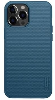 Nillkin Super Frosted Shield Pro patvarus dėklas, dangtelis Apple iPhone 13 Pro Max, mėlynos spalvos