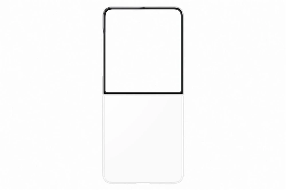 Dėklas QF776CTE skaidrus „Samsung Galaxy Flip 8“, permatomas