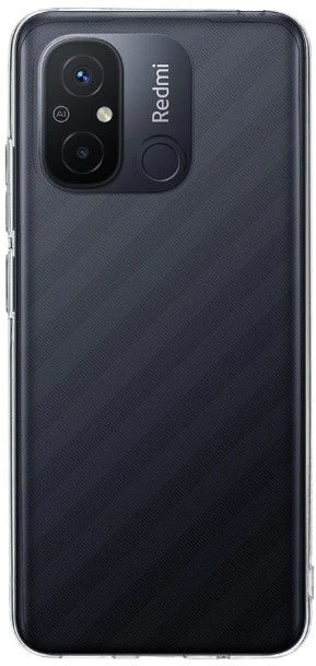 Tactical TPU dėklas skirtas Xiaomi Redmi 12C skaidrus