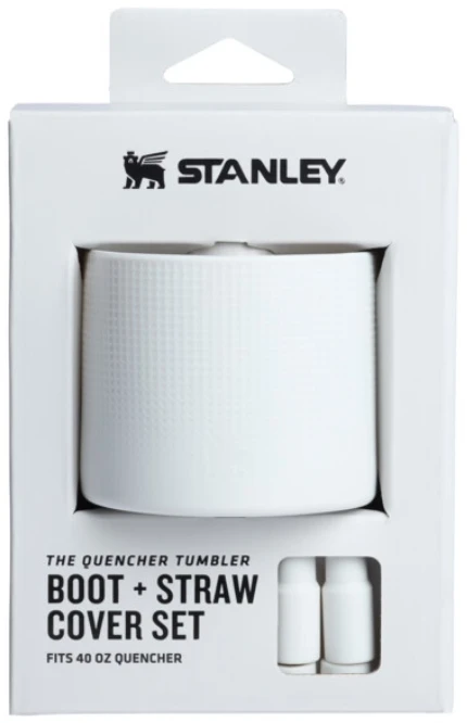 Dugno ir šiaudelio apsaugos rinkinys Stanley Quencher 1,18 L - pelenų spalvos