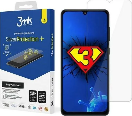 LCD apsauginė plėvelė 3mk Sidabrinis Protection+ Samsung A325 A32 4G
