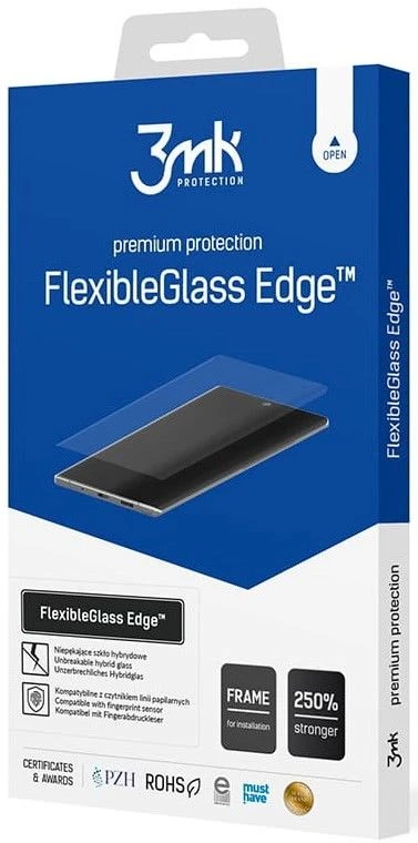 3mk FlexibleGlass Edge Sam G998 S21 Ultra Szkło Hybrydowe 3D