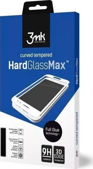 LCD apsauginis stiklas 3MK Hard Glass Max Xiaomi 12 Pro juodas