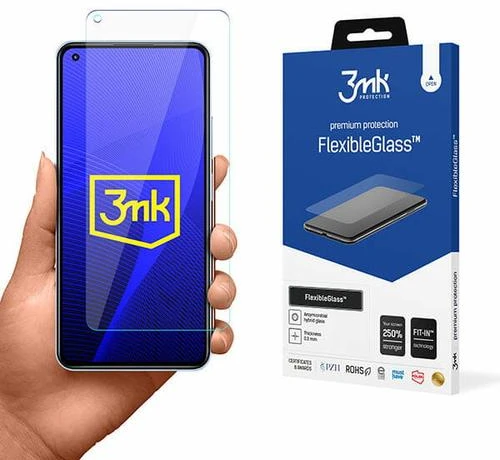 LCD apsauginė plėvelė 3MK Flexible Glass Xiaomi Mi 11 Lite 4G/5G/11 Lite 5G NE