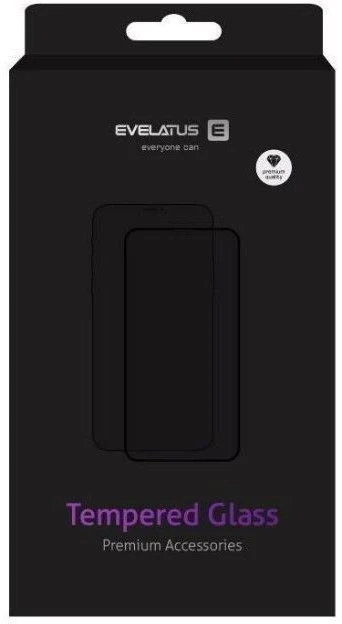 Evelatus Apsauginis stiklas Apple iPhone 14 Pro Max Privacy Rubber Anti-Broken 3D Glass Full Cover Japan Glue (EVEAPP1467PPR)