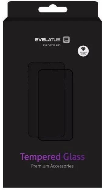 Evelatus Apsauginis stiklas Apple iPhone 15 Plus 2.5D Full Cover Szkło klejowe antyelektrostatyczne (EVEGS15PRTA)