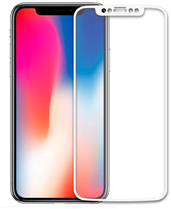 Evelatus Apsauginis stiklas Apple iPhone X 2.5D Full Cover Japan Glue Glass Anti-Static eve977989