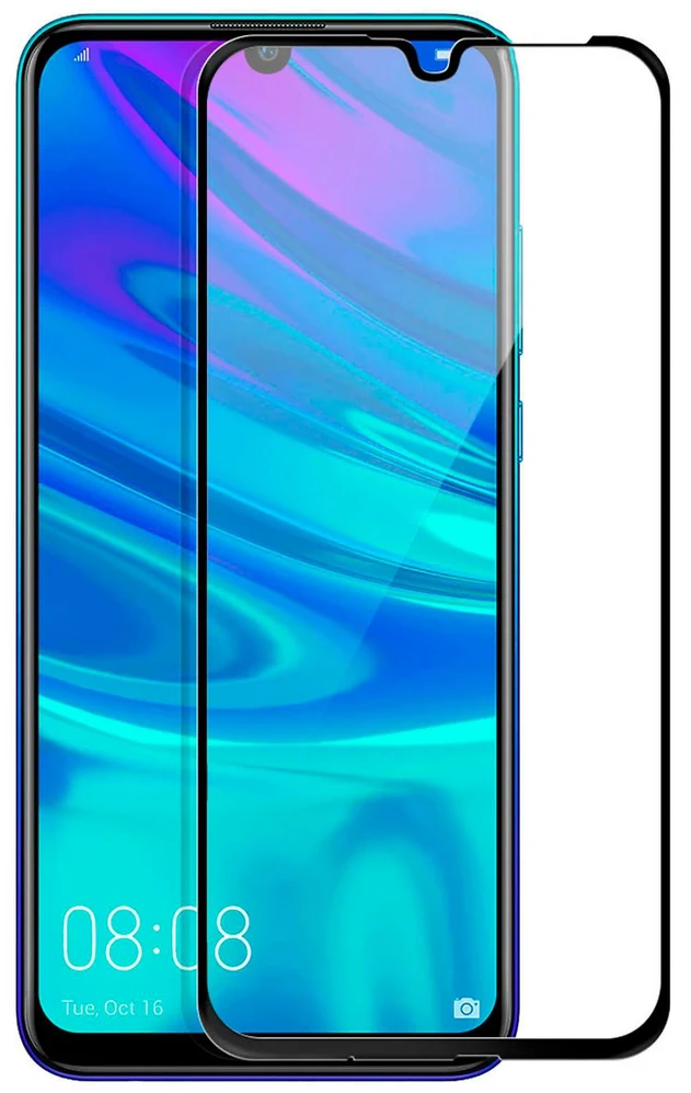 Evelatus Apsauginis stiklas Huawei P smart PLUS 2019 2.5D Full Cover Japan Glue Glass antistatinis (EVE012359)