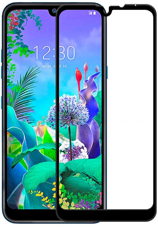 Evelatus Apsauginis stiklas LG K50/Q60 2.5D Full Cover Japan Glue Glass Anti-Static EVE31398