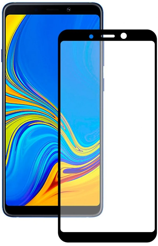 Evelatus Apsauginis stiklas Samsung A9 2018 2.5D Full Cover Japan Glue Glass Anti-Static EVE012557