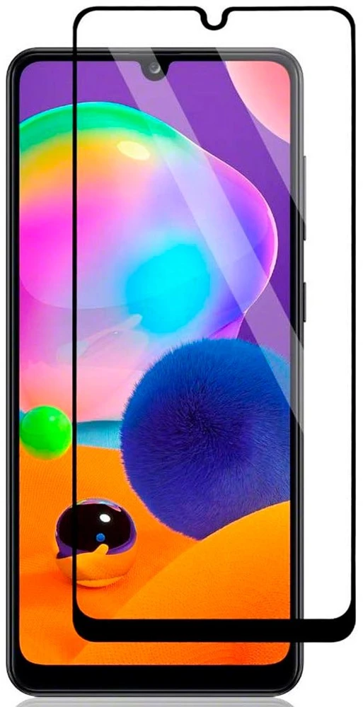 iLike Apsauginis stiklas Samsung A31 2.5D Juodas Frame Full Glue (ILIKE39745)